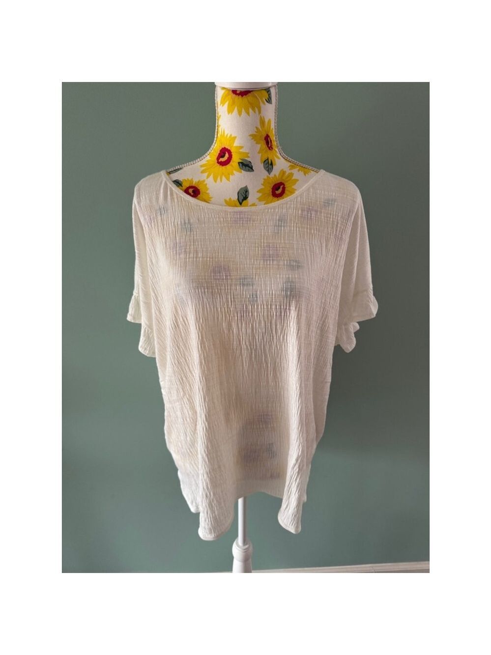 Women's Max Studio Top, 2X, White